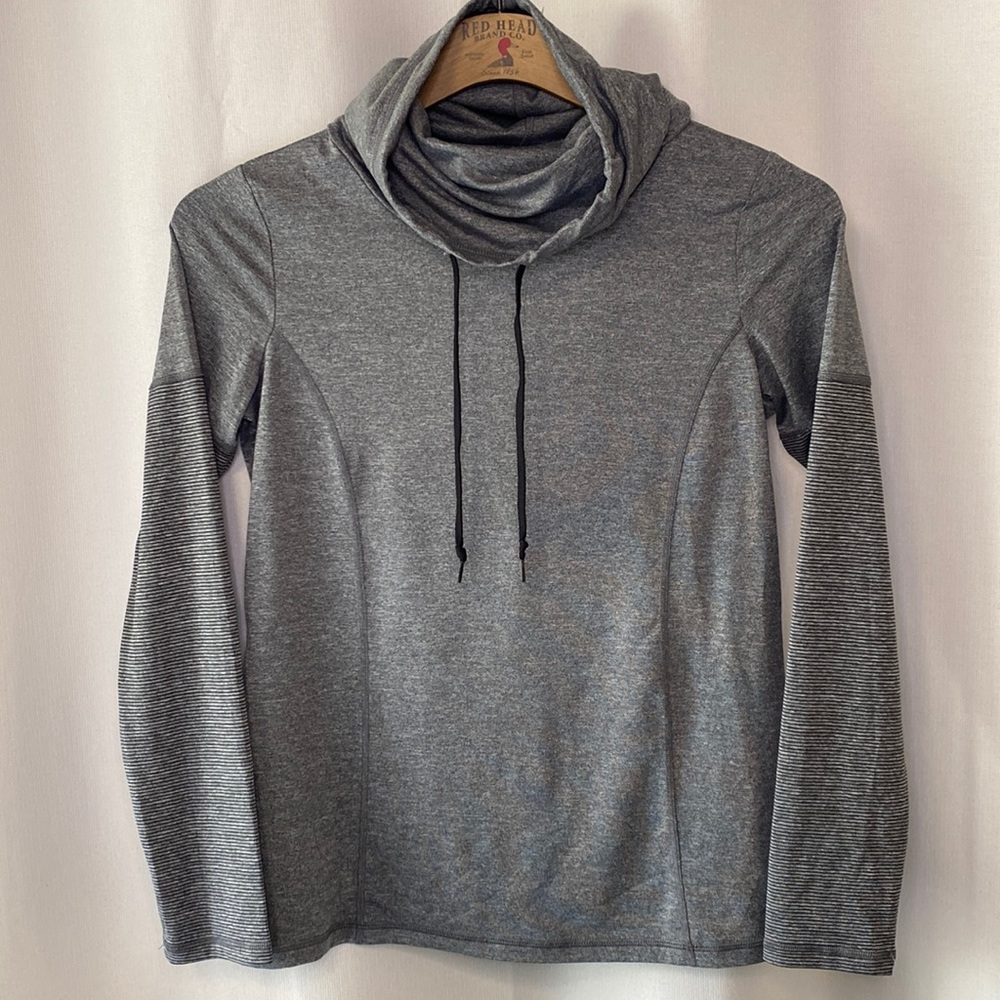 Danskin Now Fitted Cowl Neck Pull Over